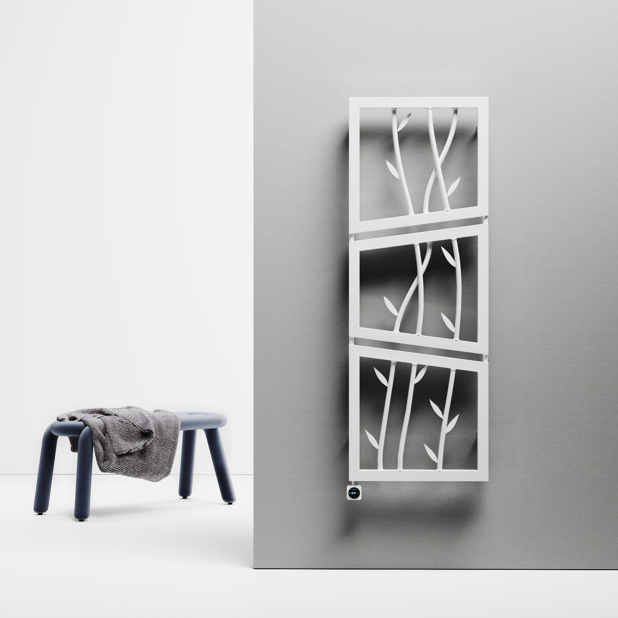 Precision TIG Welded SS304 Towel Rail Architectural Detail